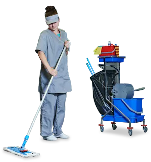 Day Porter Cleaning Services in Orange County SaniClean Commercial Janitorial Services Commercial Pressure Washing Services SaniClean